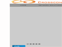 Tablet Screenshot of crossconnecteng.com